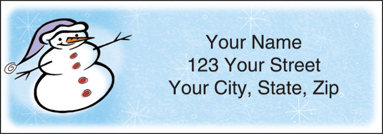 Snow Days Labels Set of 200