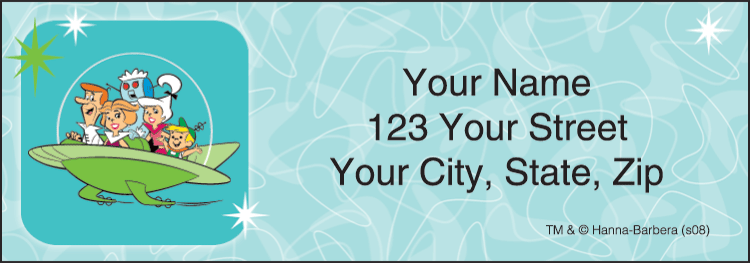 The Jetsons Labels – Set of 210