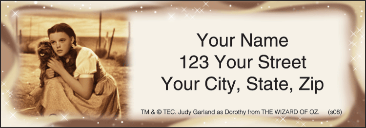 Buy The Wizard of Oz Address Labels - Set of 210