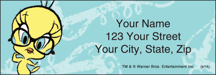 Buy Totally Tweety Address Labels - Set of 210