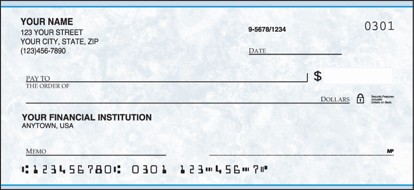 Blue Classic Classic Personal Checks 1 Box Duplicates