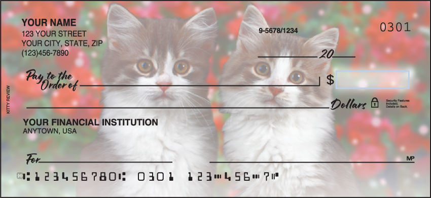 Buy Kitty Review Animal Personal Checks - 1 Box - Singles