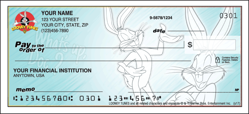 Buy Looney Tunes II Cartoon Personal Checks - 1 Box - Singles