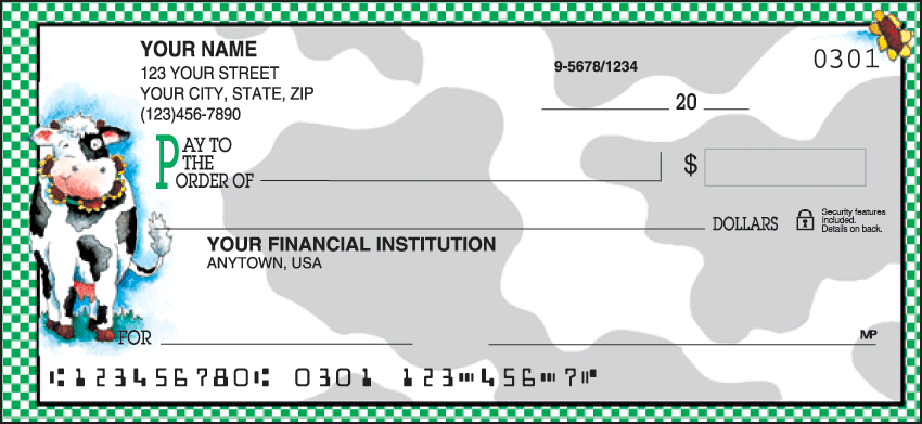 Buy Moo Money Animal Personal Checks - 1 Box - Duplicates