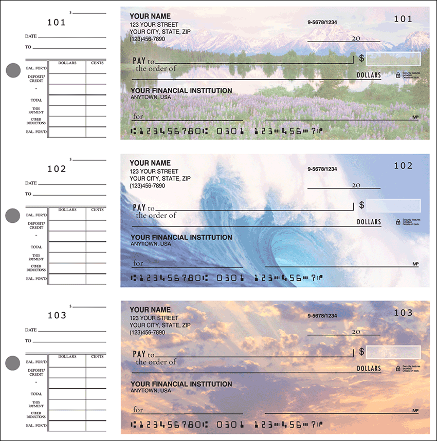 Natures Majesty Checks - 1 Box - Singles