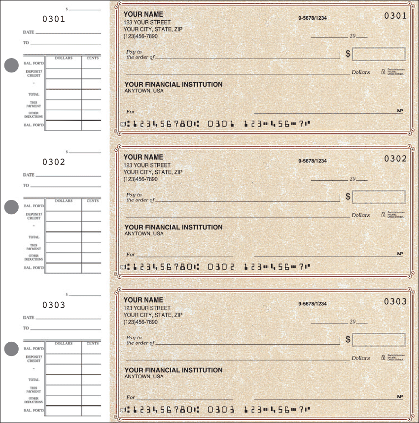 Buy Parchment Classic Checks - 1 Box - Duplicates