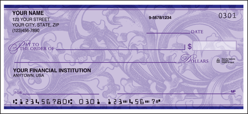 Renaissance Personal Checks - 1 Box - Singles