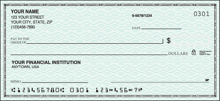 Safety Check Classic Personal Checks - 1 Box - Duplicates