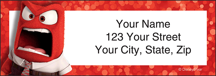 Disney/Pixar Inside Out Sheeted Address Labels - Set of 210