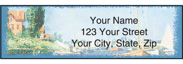 Impressionists Labels - Set of 210