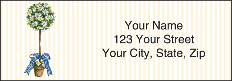 Topiaries Labels - Set of 210