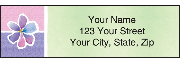Watercolors Labels - Set of 210
